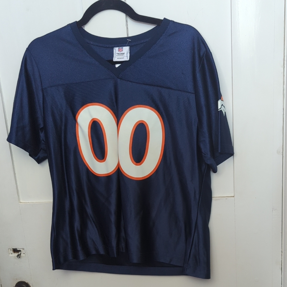 NFL Team Apparel Women's Denver Broncos Jersey 00. NWOT.